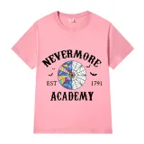 Adult Unisex Tops Exclusive Design Nevermore Academy Est 1791 Bats T-shirts And Hoodies