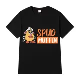 Adult Unisex Tops Exclusive Design Potato Squad Muffin T-shirts And Hoodies