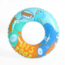 Toddler Kids Pool Floats Inflated Swimming Rings Let's Roar Dinosaurs Swimming Circle