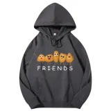 Adult Unisex Tops Exclusive Design Potato Friends T-shirts And Hoodies