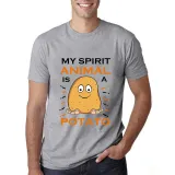 Adult Unisex Tops Exclusive Design My Spirit Animal Is A Potato T-shirts And Hoodies
