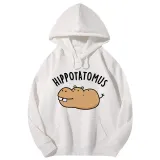 Adult Unisex Tops Exclusive Design Hippotatomus T-shirts And Hoodies