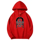 Adult Unisex Tops Exclusive Design On Wednesdays We Wear Black Braids T-shirts And Hoodies
