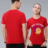 Adult Unisex Tops Exclusive Design Hot Potato T-shirts And Hoodies