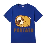 Adult Unisex Tops Exclusive Design Pugtato T-shirts And Hoodies