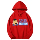Adult Unisex Tops Exclusive Design Potato Squad Muffin T-shirts And Hoodies