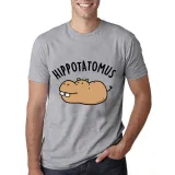 Adult Unisex Tops Exclusive Design Hippotatomus T-shirts And Hoodies