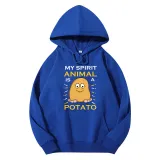 Adult Unisex Tops Exclusive Design My Spirit Animal Is A Potato T-shirts And Hoodies