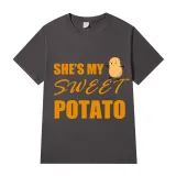 Adult Unisex Tops Exclusive Design She Is My Sweet Potato I Yam T-shirts And Hoodies