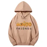 Adult Unisex Tops Exclusive Design Potato Friends T-shirts And Hoodies