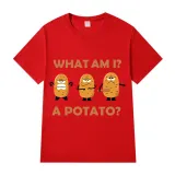 Adult Unisex Tops Exclusive Design What Am I A Potato T-shirts And Hoodies