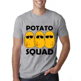 Adult Unisex Tops Exclusive Design Potato Squad T-shirts And Hoodies