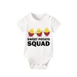 Family Matching Pajamas Exclusive Design Is Potato Sweet Potato Squad Short Pajamas Set