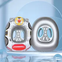 Toddler Kids Pool Floats Inflated Swimming Rings Cartoon Car Swimming Circle