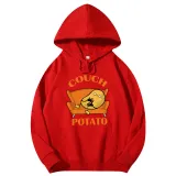 Adult Unisex Tops Exclusive Design Couch Potato T-shirts And Hoodies
