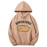 Adult Unisex Tops Exclusive Design Hippotatomus T-shirts And Hoodies