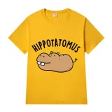 Adult Unisex Tops Exclusive Design Hippotatomus T-shirts And Hoodies