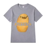 Adult Unisex Tops Exclusive Design Pugtato T-shirts And Hoodies