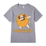 Adult Unisex Tops Exclusive Design Cool Pugtato With Glasses T-shirts And Hoodies