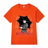Adult Unisex Tops Exclusive Design On Wednesdays Raining Wednesday T-shirts And Hoodies