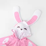 Toddler Kids Girl One Piece Swimsuit Long Sleeve Bunny Rabbit Surfwear Swimsuit