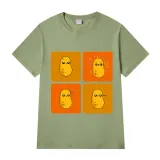 Adult Unisex Tops Exclusive Design Potato Emoji T-shirts And Hoodies