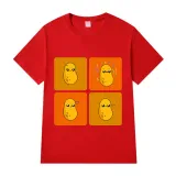 Adult Unisex Tops Exclusive Design Potato Emoji T-shirts And Hoodies