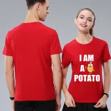Adult Unisex Tops Exclusive Design I Am A Potato T-shirts And Hoodies