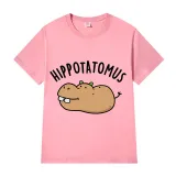 Adult Unisex Tops Exclusive Design Hippotatomus T-shirts And Hoodies