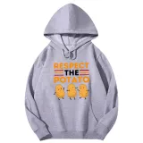 Adult Unisex Tops Exclusive Design Respect The Potato T-shirts And Hoodies