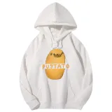 Adult Unisex Tops Exclusive Design Pugtato T-shirts And Hoodies