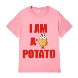 Adult Unisex Tops Exclusive Design I Am A Potato T-shirts And Hoodies