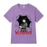 Adult Unisex Tops Exclusive Design On Wednesdays Raining Wednesday T-shirts And Hoodies