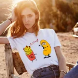Adult Unisex Tops Exclusive Design Potato Chips Go Away T-shirts And Hoodies