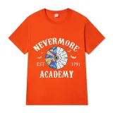 Adult Unisex Tops Exclusive Design Nevermore Academy Est 1791 Bats T-shirts And Hoodies