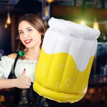 Summer Party Pool Inflatable PVC Beer Ice Bucket