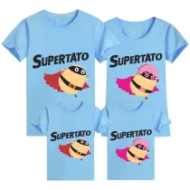 Family Matching Clothing Top Supertato Family T-shirts