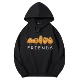 Adult Unisex Tops Exclusive Design Potato Friends T-shirts And Hoodies