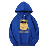 Adult Unisex Tops Exclusive Design Pugtato With Glasses T-shirts And Hoodies