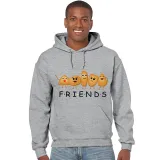 Adult Unisex Tops Exclusive Design Potato Friends T-shirts And Hoodies