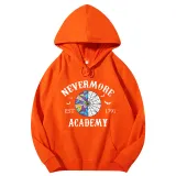 Adult Unisex Tops Exclusive Design Nevermore Academy Est 1791 Bats T-shirts And Hoodies
