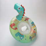 Toddler Kids Pool Floats Inflated Swimming Rings Dinosaurs Shaped Swimming Circle