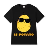 Adult Unisex Tops Exclusive Design Is Potato T-shirts And Hoodies