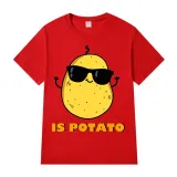 Adult Unisex Tops Exclusive Design Is Potato T-shirts And Hoodies