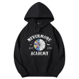 Adult Unisex Tops Exclusive Design Nevermore Academy Est 1791 Bats T-shirts And Hoodies