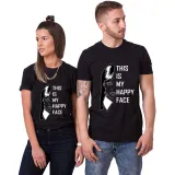 Adult Unisex Tops Exclusive Design On Wednesdays This Is My Happy Face T-shirts And Hoodies