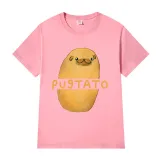 Adult Unisex Tops Exclusive Design Pugtato T-shirts And Hoodies