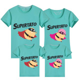 Family Matching Clothing Top Supertato Family T-shirts