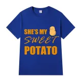 Adult Unisex Tops Exclusive Design She Is My Sweet Potato I Yam T-shirts And Hoodies
