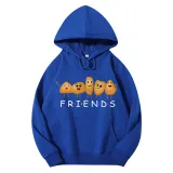 Adult Unisex Tops Exclusive Design Potato Friends T-shirts And Hoodies
